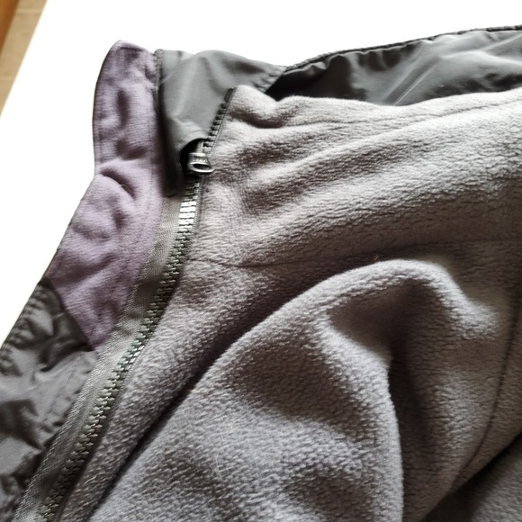 Columbia Cross Terra Mens Large Tall 2 In 1 Jacket Gray Fleece - Picture 7 of 10